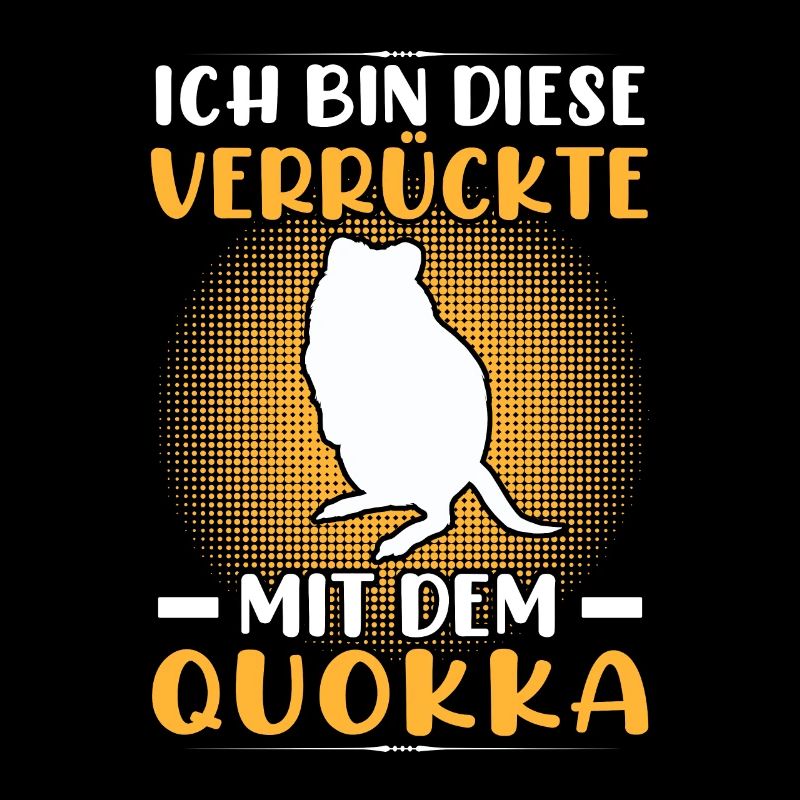 Fou avec Quokka Marsupial Quokka