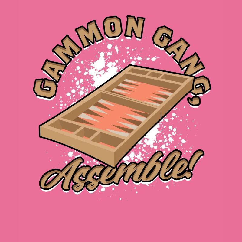 Backgammon Gammon Gang Assemble!