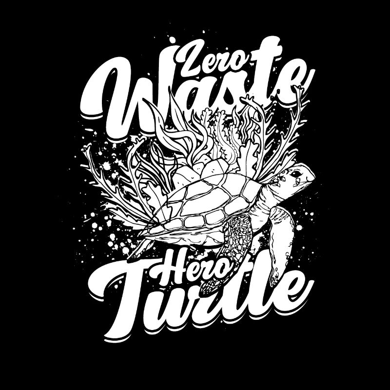 Tortue Tortues Tortue Héros Zéro Déchet
