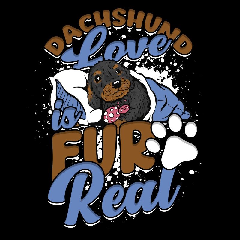 Dachshund Wire-haired Dachshund Love Is For Real