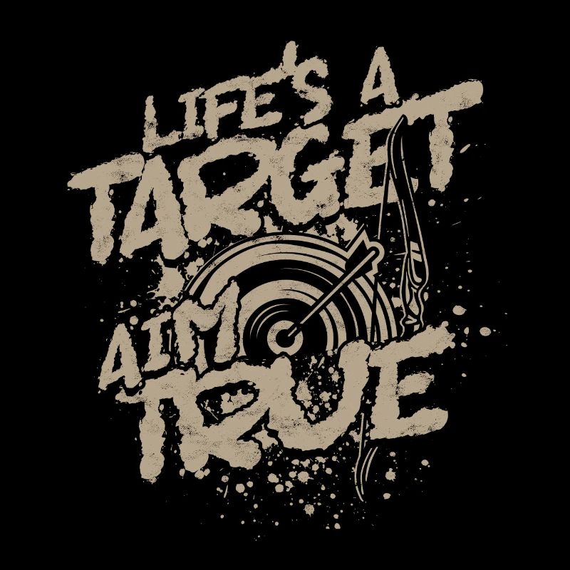 Archery Life's a target aim true