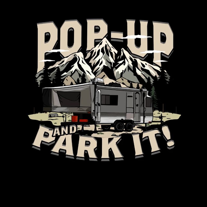 Pop Up Camper Folding Caravan Pop Up And Park It
