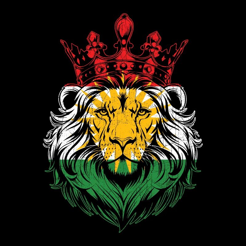 Kurdistan Löwe Kurde Kurden Kurdisch