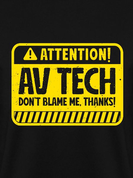 Audiovisual Technician AV Tech