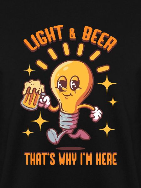 Lichttechniker Licht und Bier