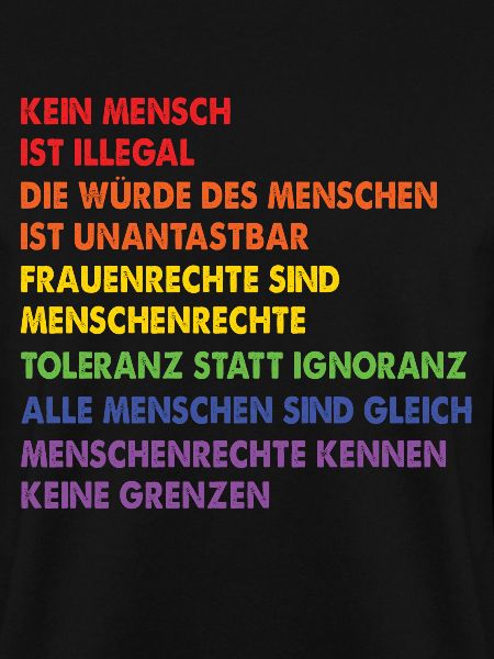 Menschrechte Gleichheit Gleichberechtigung