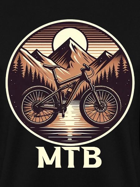Mountainbiken in alpiner Landschaft