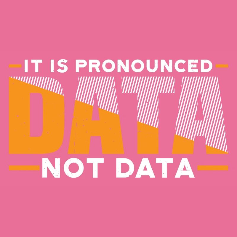 it is pronounced data not data 3