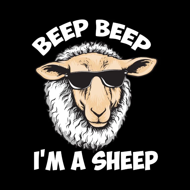 Beep Beep I'm A Sheep - sheep herd sunglasses