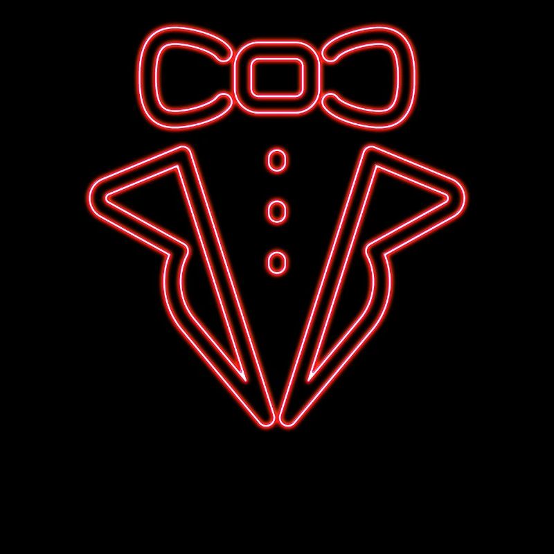 Neon Party Suit - Classic 80s Retro Neon Design