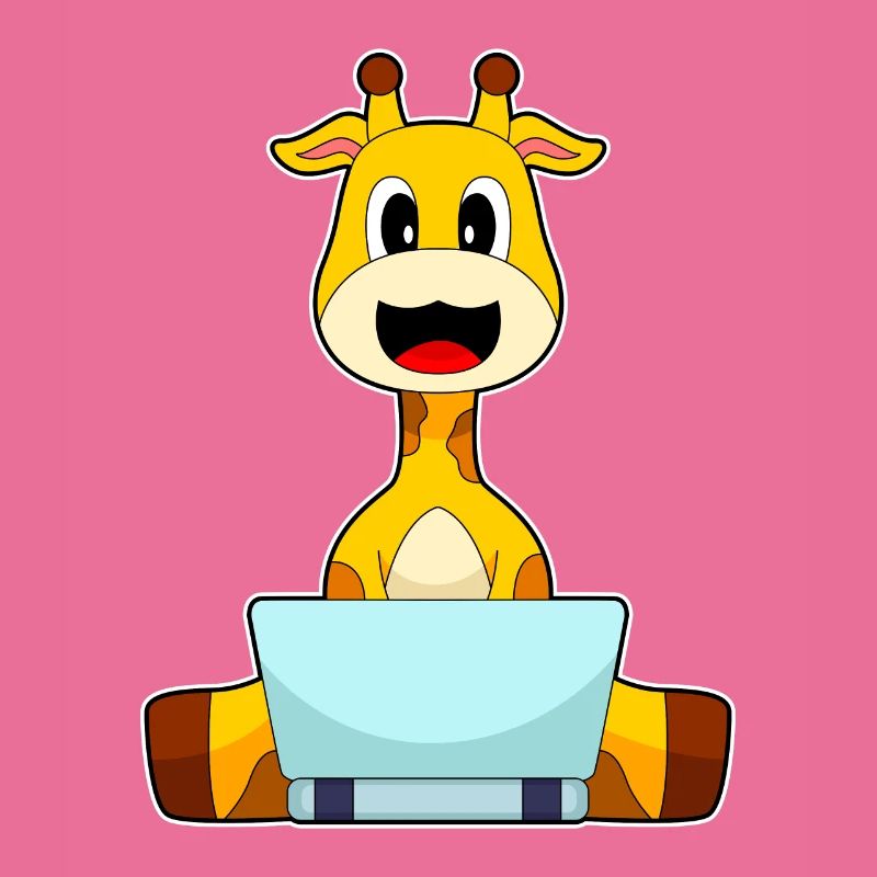 Giraffe Laptop