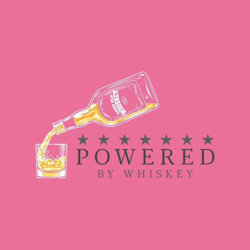 Powered by Whiskey Whisky Trinkspruch