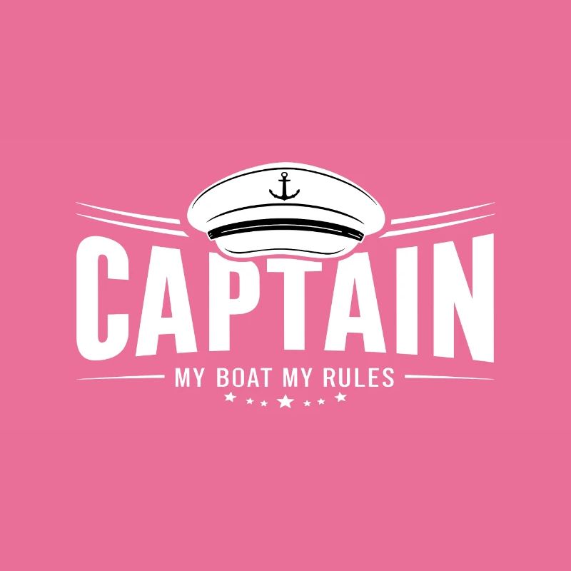Capitaine Capitaine - Mon Bateau Mes Règles Citation