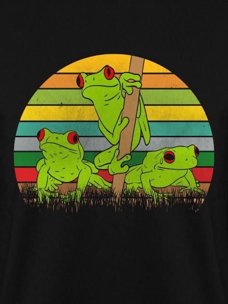 Retro Frösche Frosch