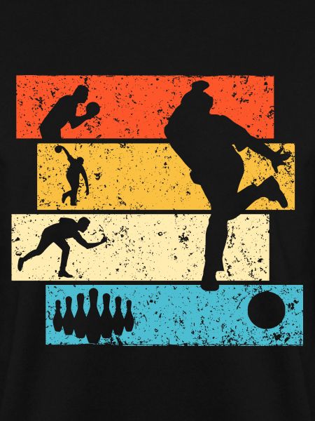 bowling bowling bowler retro