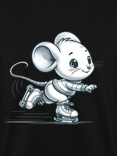 Cute Inline Skater Mouse