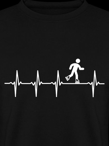 inline roller skater heartbeat