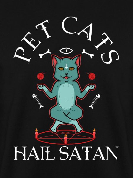 Pet Cats Hail Satan