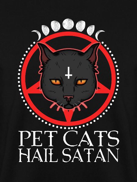 Pet Cats Hail Satan