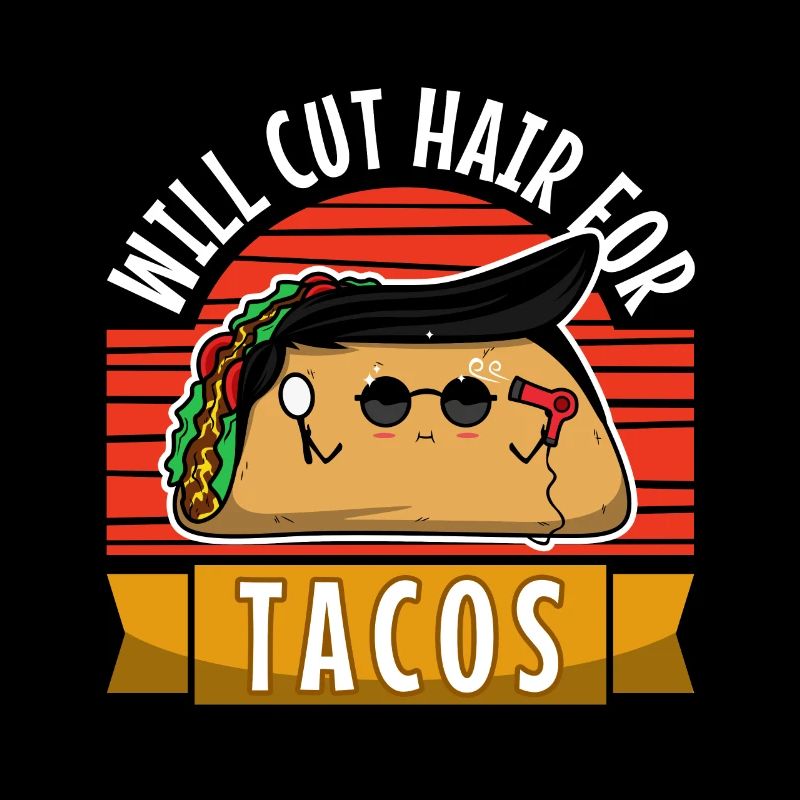 Coupera les cheveux pour les tacos