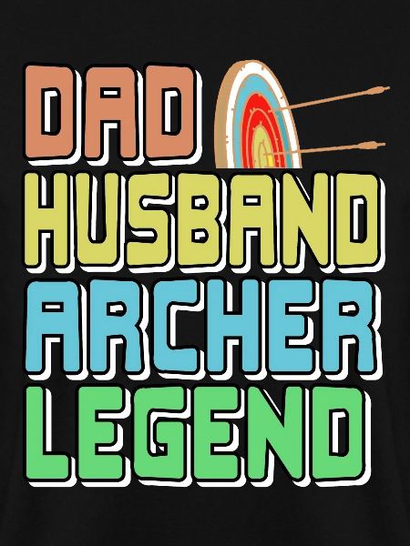 Dad Husband Archer Legend