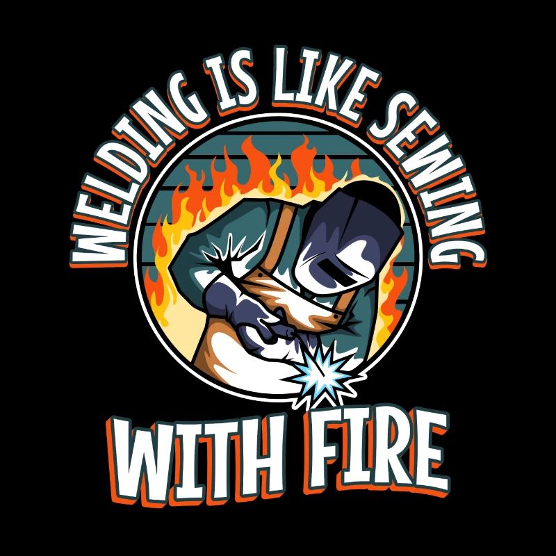 Welding is like sewing with fire