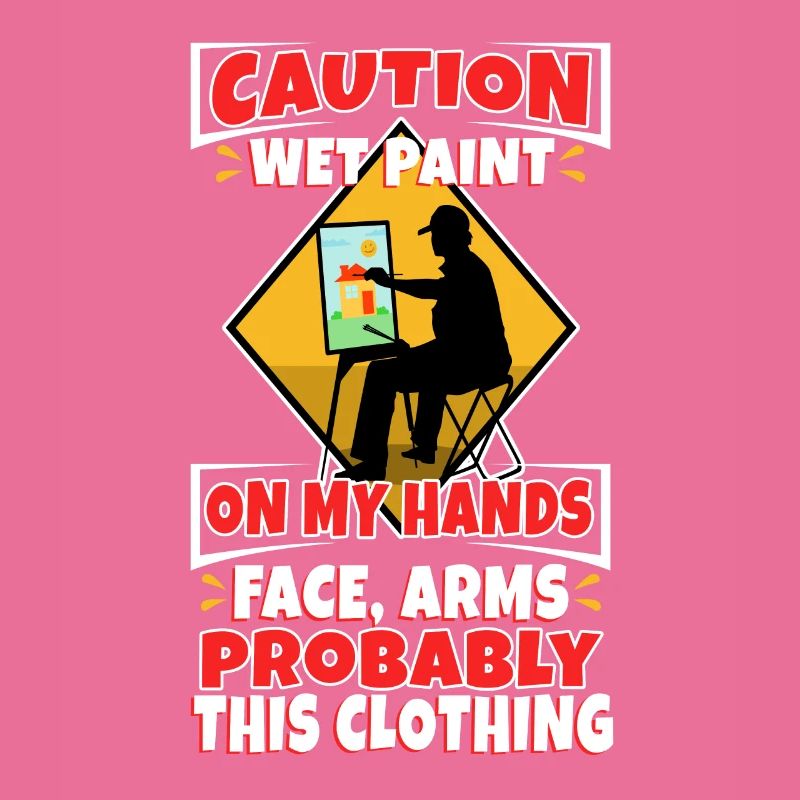 Wet paint