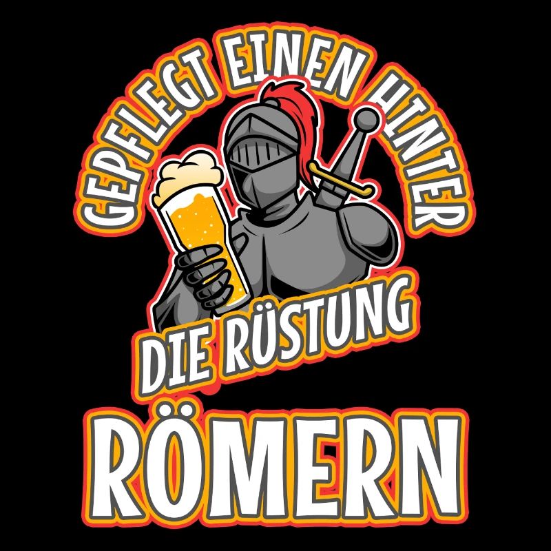 Gepflegt einen hinter die Rüstung Römern