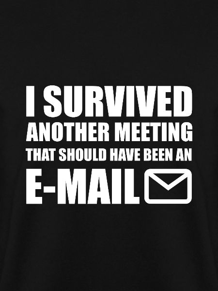I Survived Another Meeting