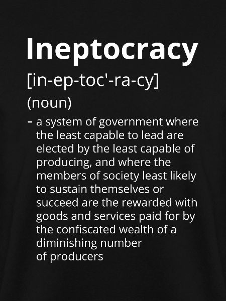 Ineptocracy Definition Description