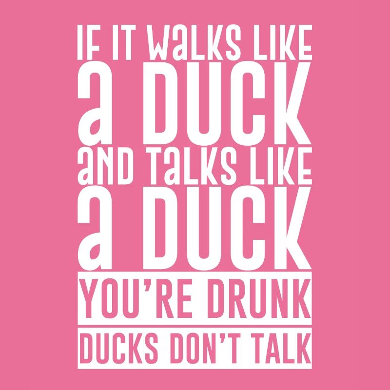 S’il marche comme un canard et parle comme un canard