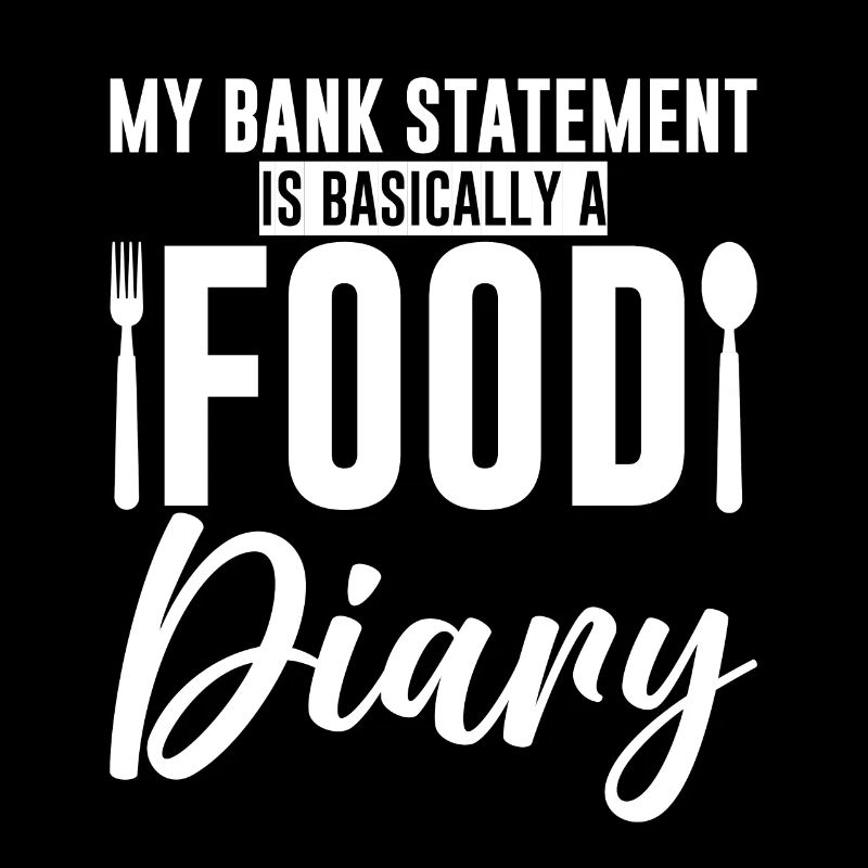 Mon relevé bancaire est essentiellement un journal alimentaire 4