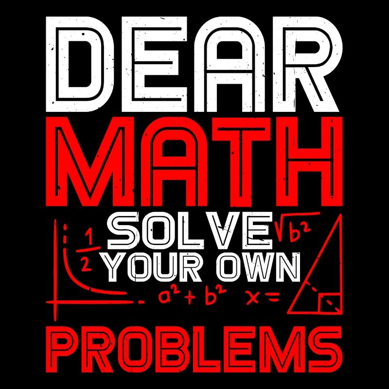 Dear Math, Solve Your Own Problems 2