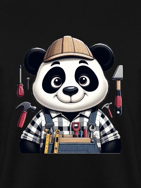 Cute Panda Craftsman