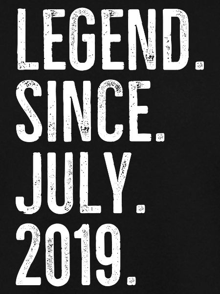 Legend Since July 2019