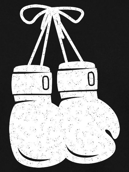 Boxhandschuhe weiß