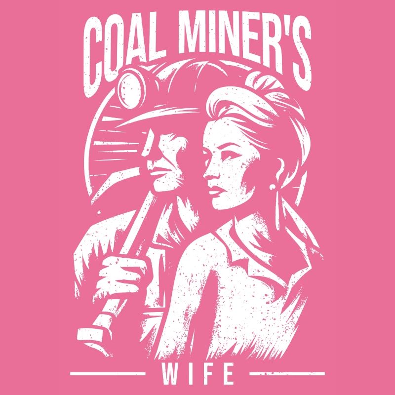 Kohle Bergarbeiter Ehefrau Geschenk