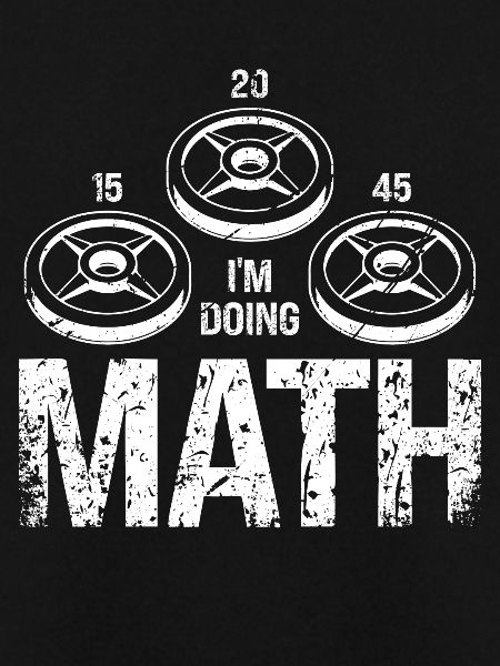 I do math -