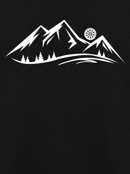 Berg - Dartscheibe -