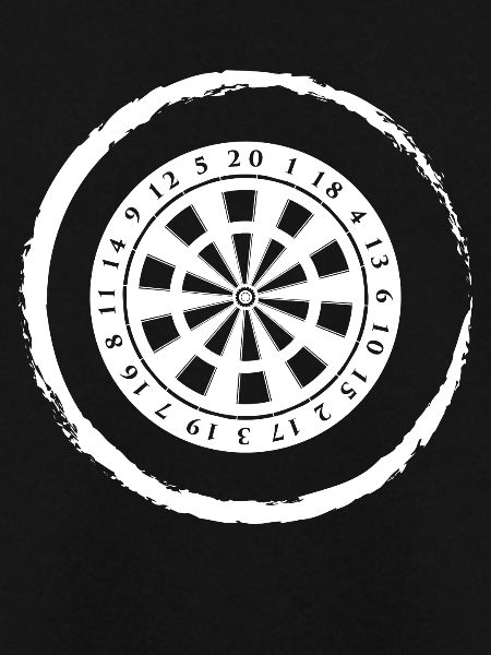 Grunge Circle - Dartboard -