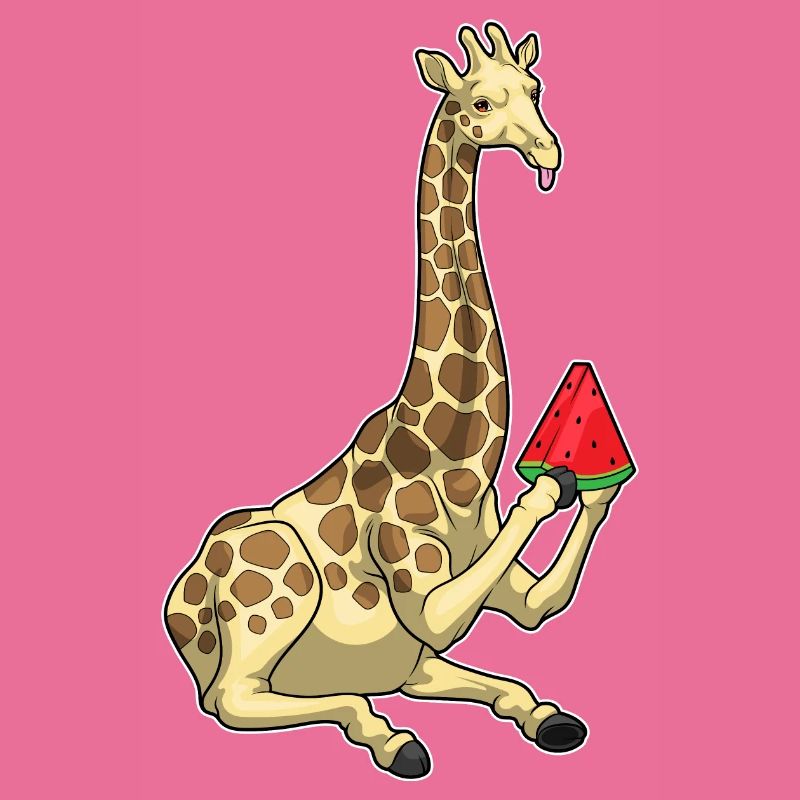 Giraffe Wassermelone
