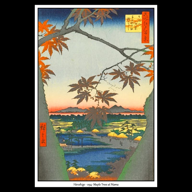 Japanische Kunst Hiroshige