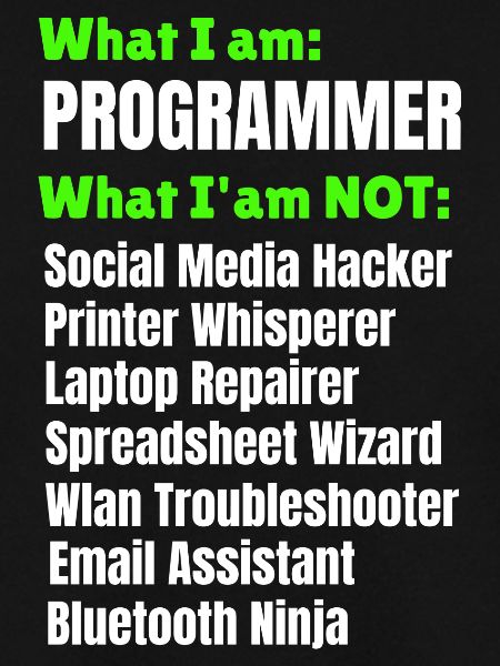 I am a Programmer!
