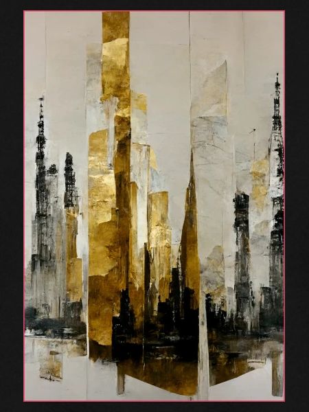 Abstract Tall Towers