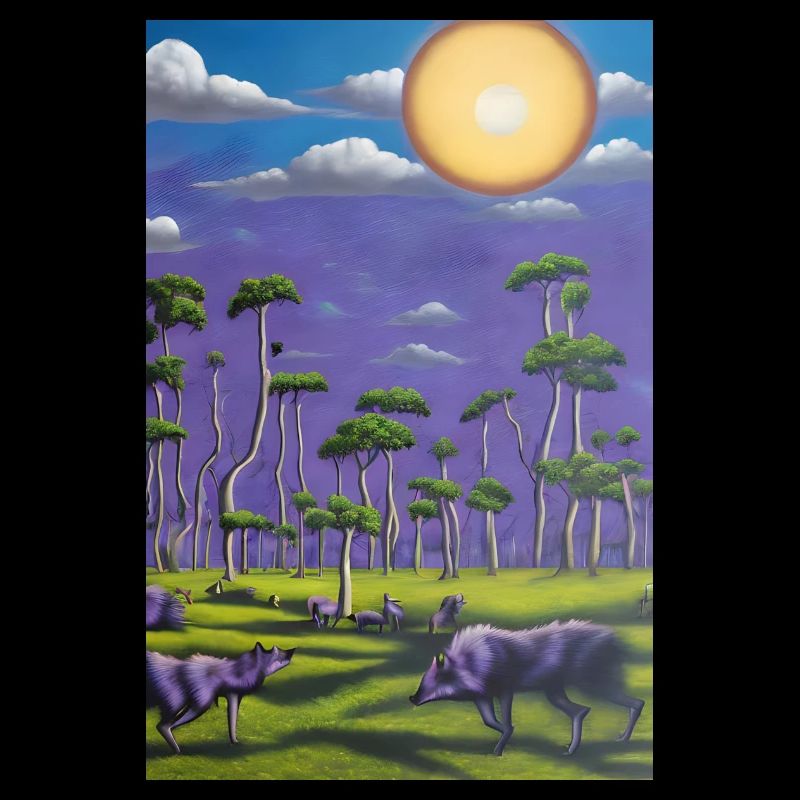 Loup à l’horizon