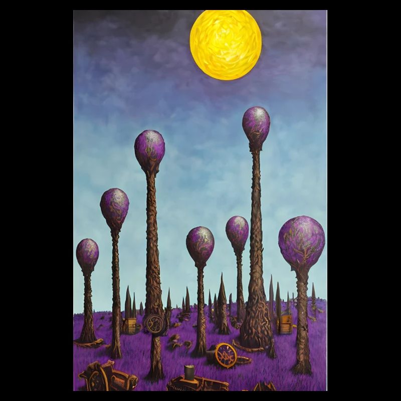 Forêt de champignons