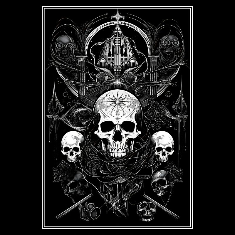 Esthétique gothique occulte impie grunge emo punk