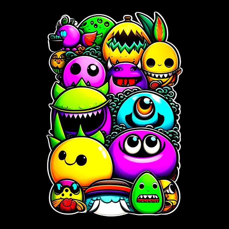 Funny monsters