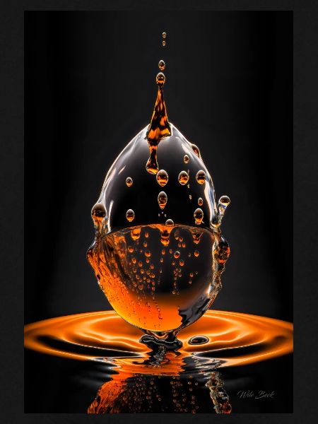 Tropfen orange 4