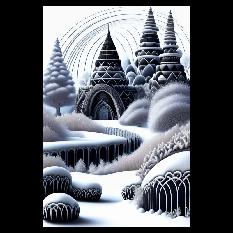 3D animation Christmas design